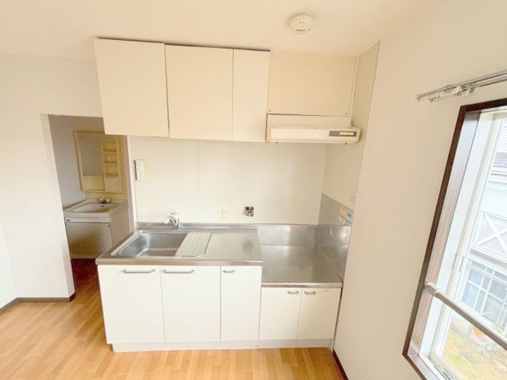 奈良県奈良市六条3(アパート)の賃貸物件のキッチン