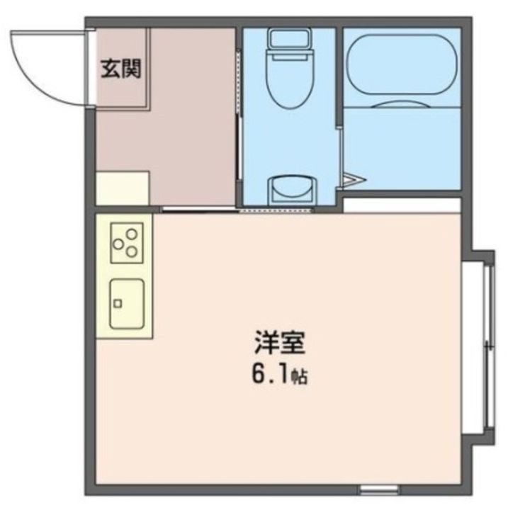 アザーレ栗谷の間取り