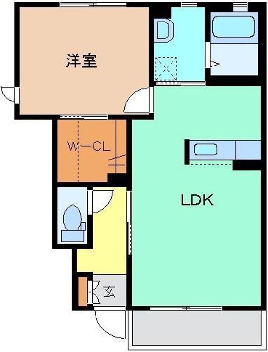 アンソレイユ(ShaMaison)Bの間取り