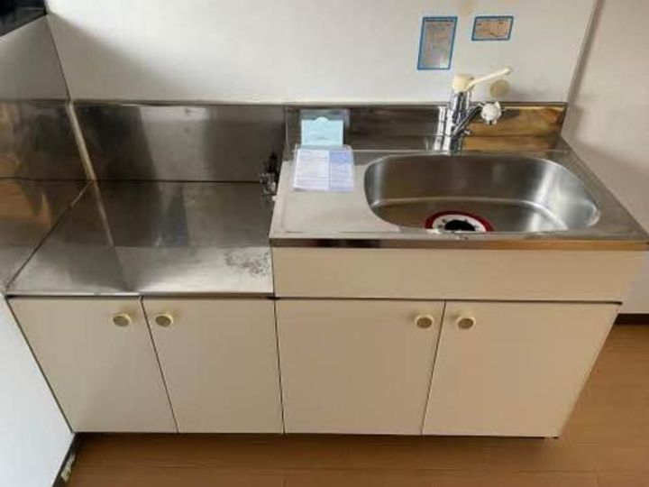 福島県福島市八木田字中島(アパート)の賃貸物件のキッチン