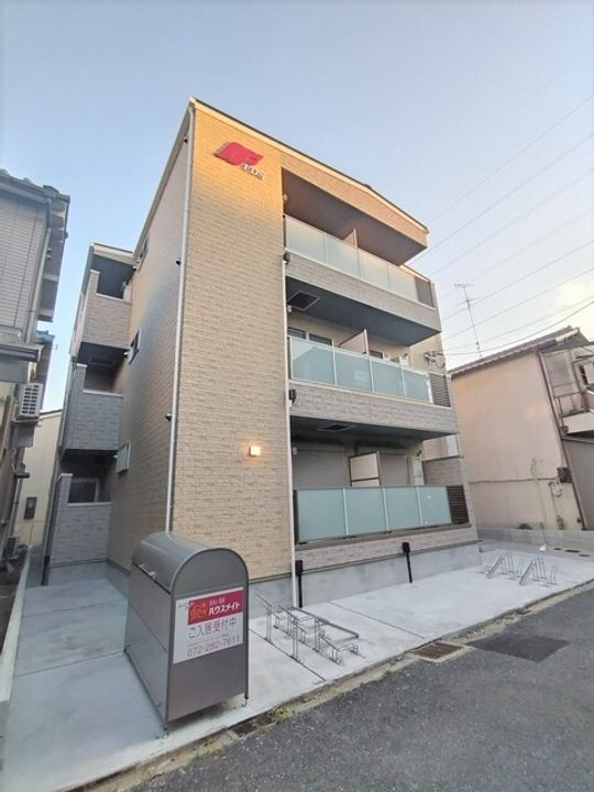 大阪府東大阪市新池島町1(アパート)の賃貸物件の外観