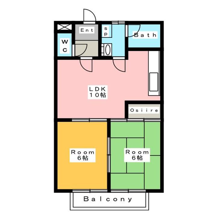 ゴールデン林の間取り