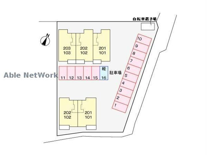 愛知県蒲郡市豊岡町白山(アパート)の賃貸物件の地図
