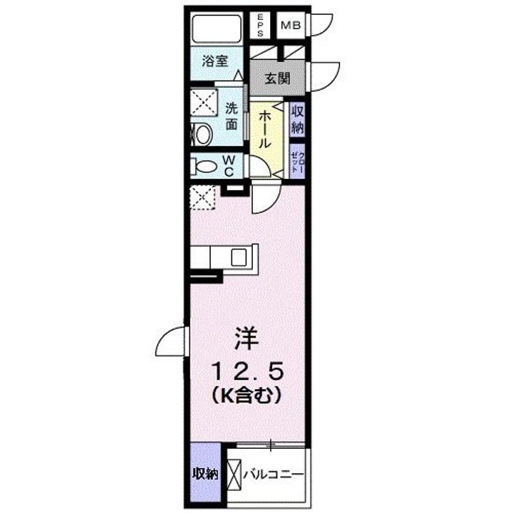 静岡県静岡市駿河区中田本町(マンション)の賃貸物件の間取り