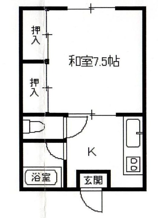 コーポ小野の間取り