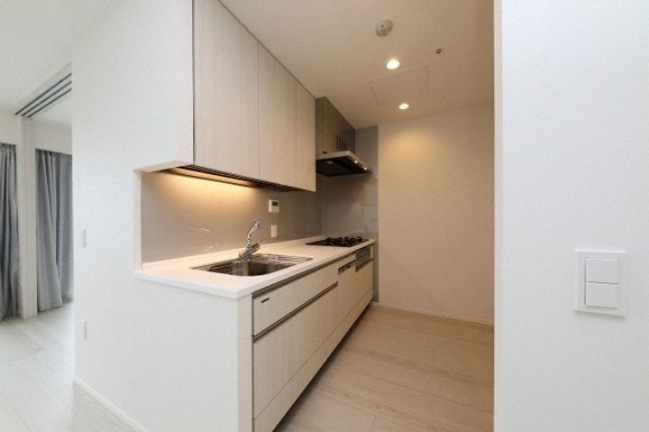 北海道札幌市中央区南二条西3(マンション)の賃貸物件のキッチン