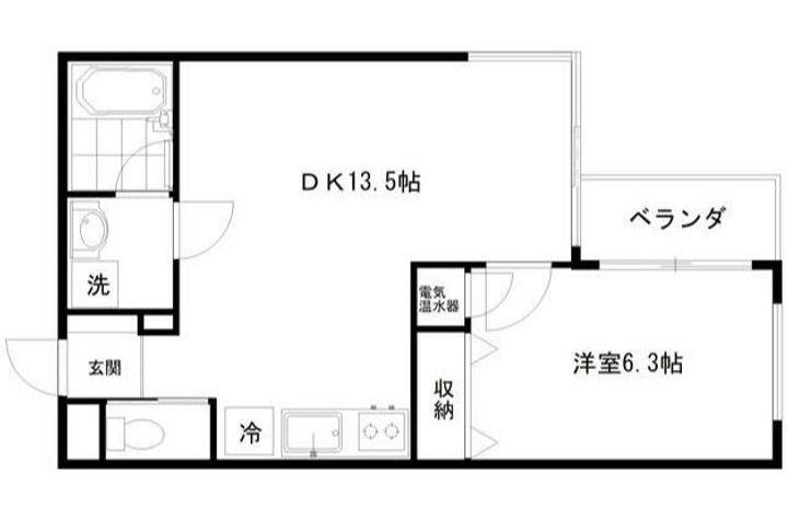スペランサの間取り