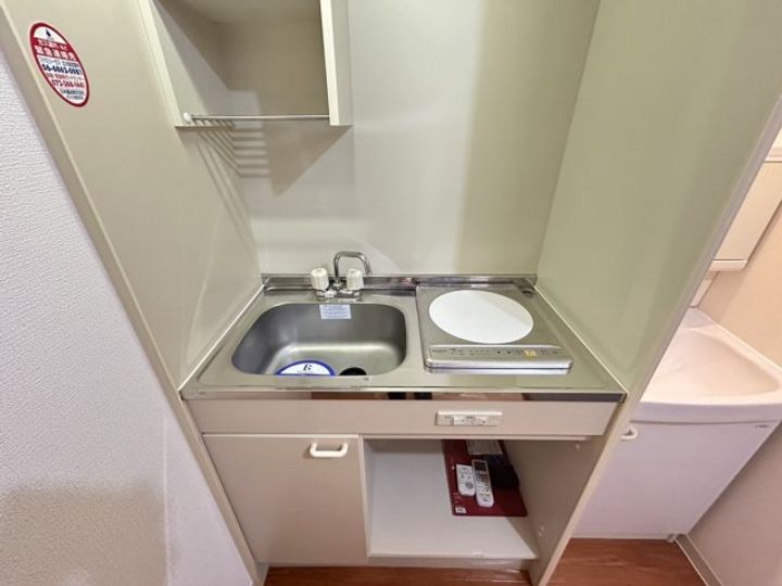 大阪府高槻市大畑町(マンション)の賃貸物件のキッチン