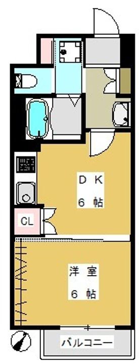 東京都品川区旗の台2(マンション)の賃貸物件の間取り
