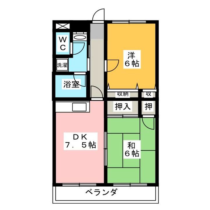 ラコルトの間取り