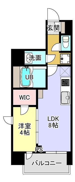 シーズンフラッツ一番町の間取り