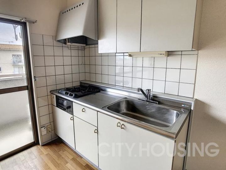 ハイツ伊達娘Cのキッチン