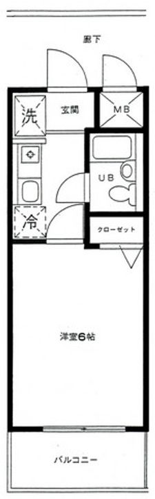 グレース野川の間取り