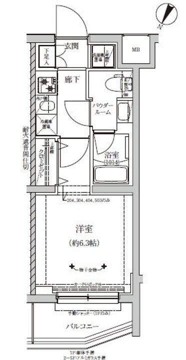 RELUXIA成増IIの間取り