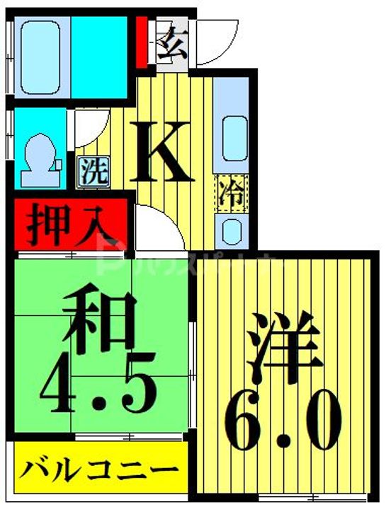 コーポエスペランサの間取り