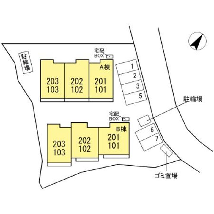 神奈川県川崎市麻生区片平5(アパート)の賃貸物件の地図