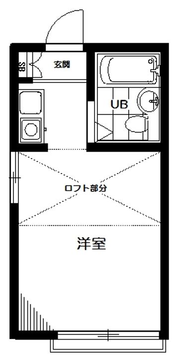高円寺ロイヤルハイツの間取り