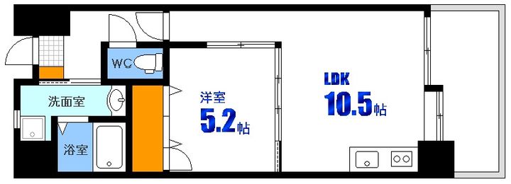 プリウス横川の間取り