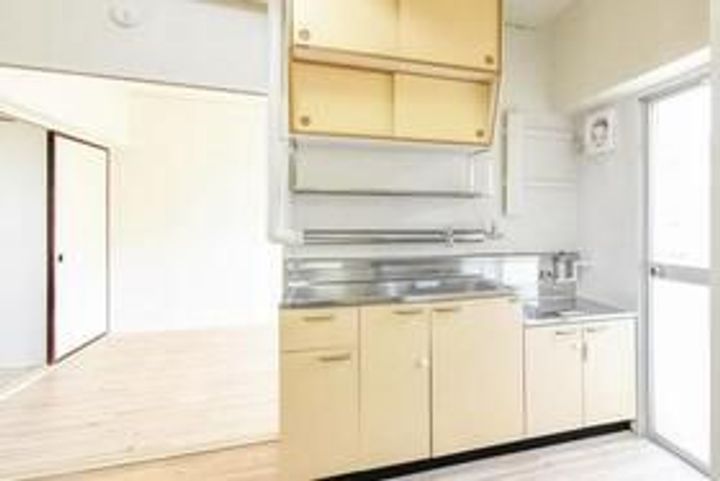 ビレッジハウス総和1号棟のキッチン