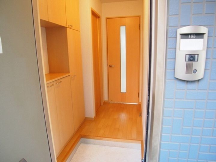 ディアスヨシカワの玄関