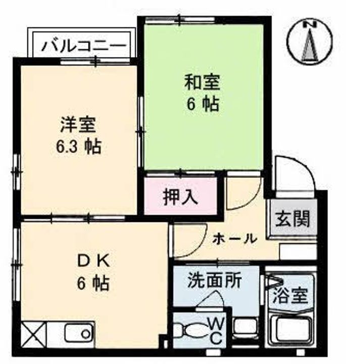 K.ガーデンの間取り