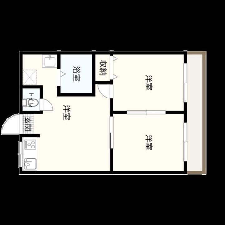 セントラルパビリオンの間取り