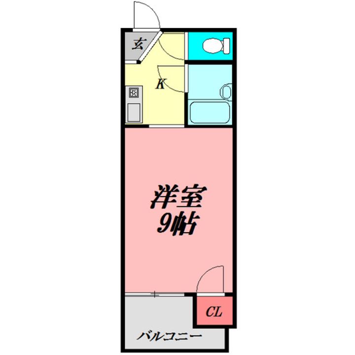 カトレヤマンションの間取り