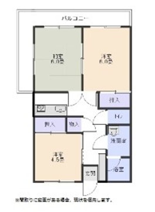 グランドハイツ赤城の間取り