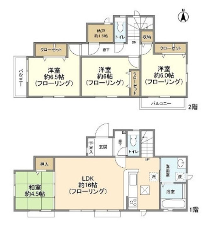 東京都府中市矢崎町2(一戸建)の賃貸物件の間取り