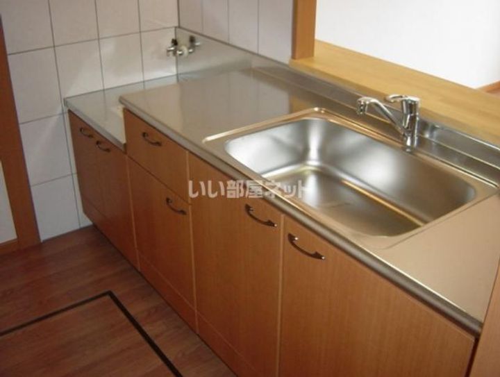 栃木県鹿沼市貝島町(アパート)の賃貸物件のキッチン