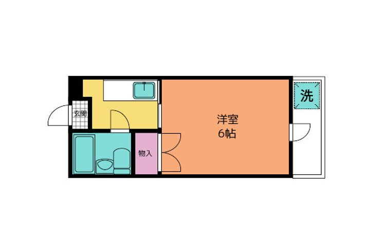 アクティ本山の間取り