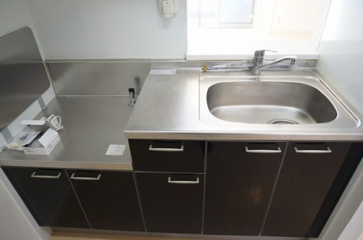 茨城県水戸市見和2(アパート)の賃貸物件のキッチン