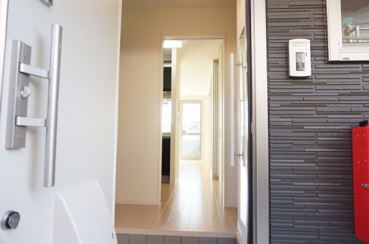 茨城県水戸市見和2(アパート)の賃貸物件の玄関