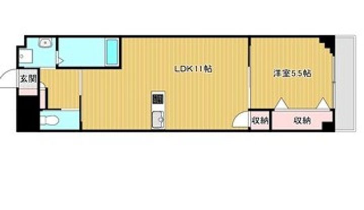 Avvenire深江橋の間取り