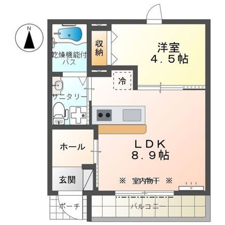 リーフIIの間取り