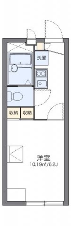 大阪府大阪市鶴見区安田1(アパート)の賃貸物件の間取り