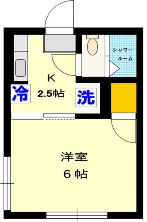 シティハイム フローラの間取り