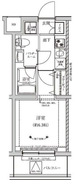 RELUXIA成増IIの間取り