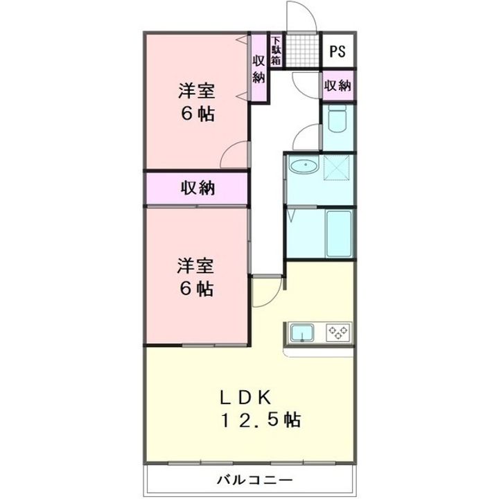 フォーシーズン大坂の間取り