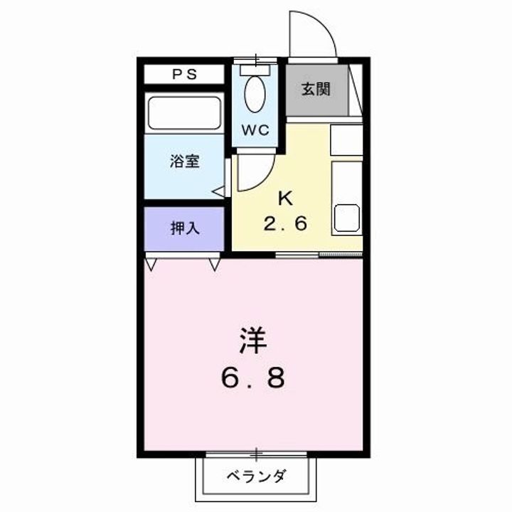 ナレッジ倉谷の間取り