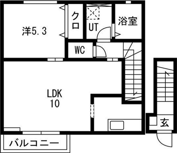 奥州市水沢字川端【Lien(リアン)B】新築の間取り