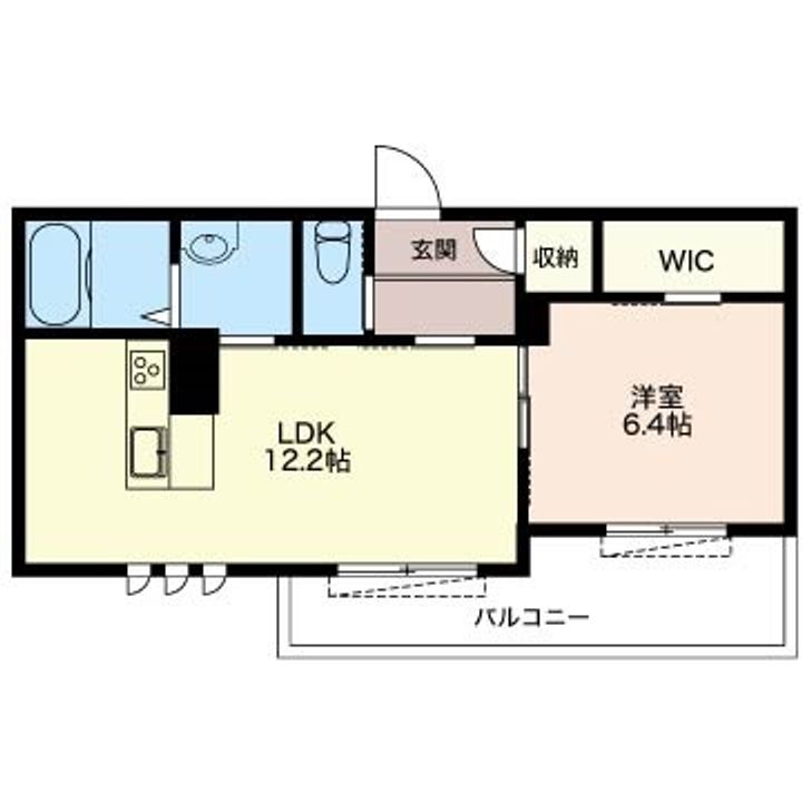 リヴィエールアンシュの間取り