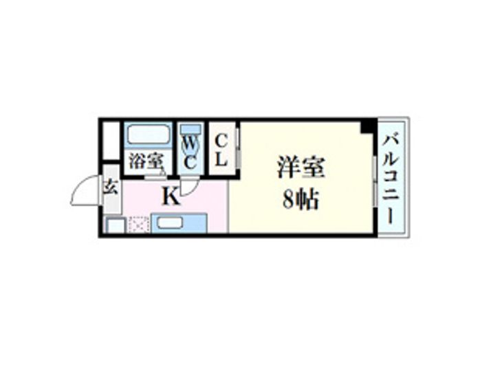 パルティール21の間取り