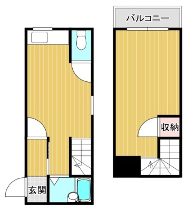 エクラ東住吉IIの間取り