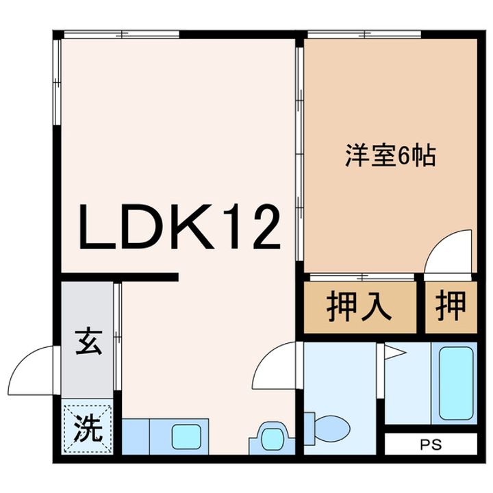 ハイツIMの間取り