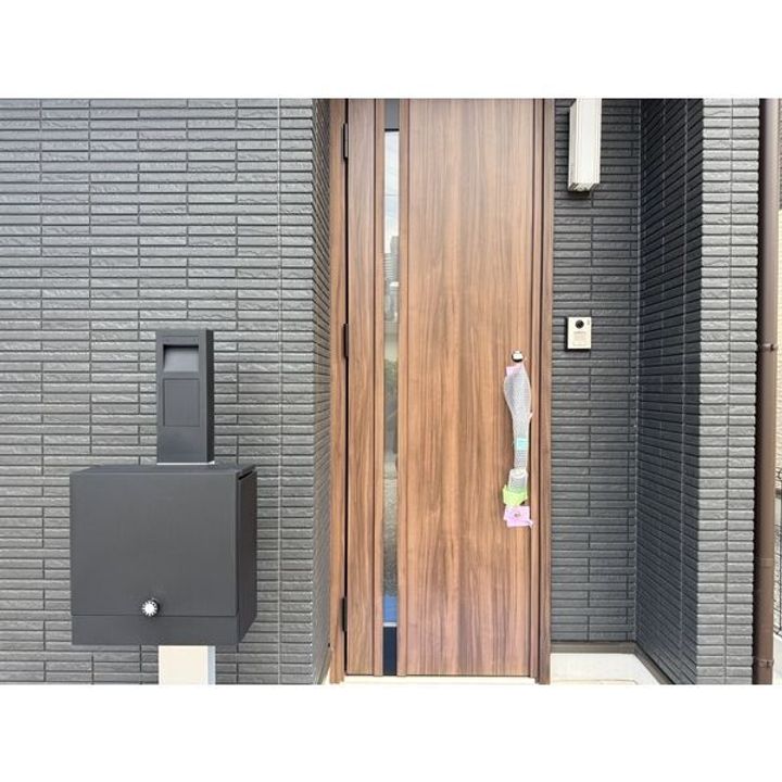 栃木県宇都宮市御幸町(一戸建)の賃貸物件の玄関