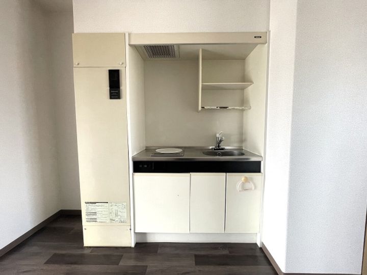 岡山県倉敷市宮前(アパート)の賃貸物件のキッチン