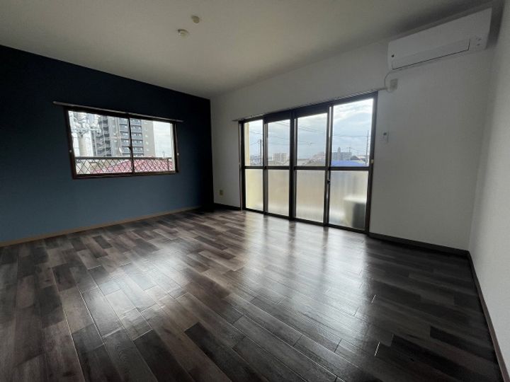 岡山県倉敷市宮前(アパート)の賃貸物件の居間