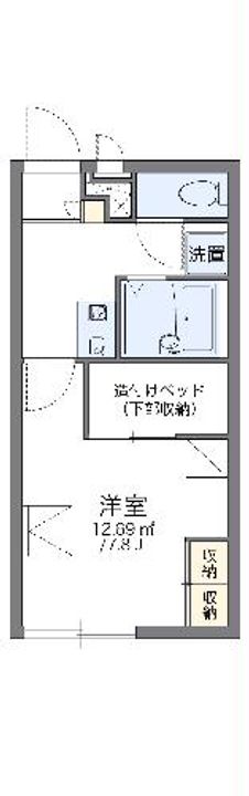 レオパレスIZUMIの間取り