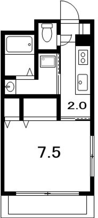 VIEWSIGHT横浜の間取り